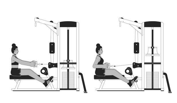 Lat Pulldown Machine